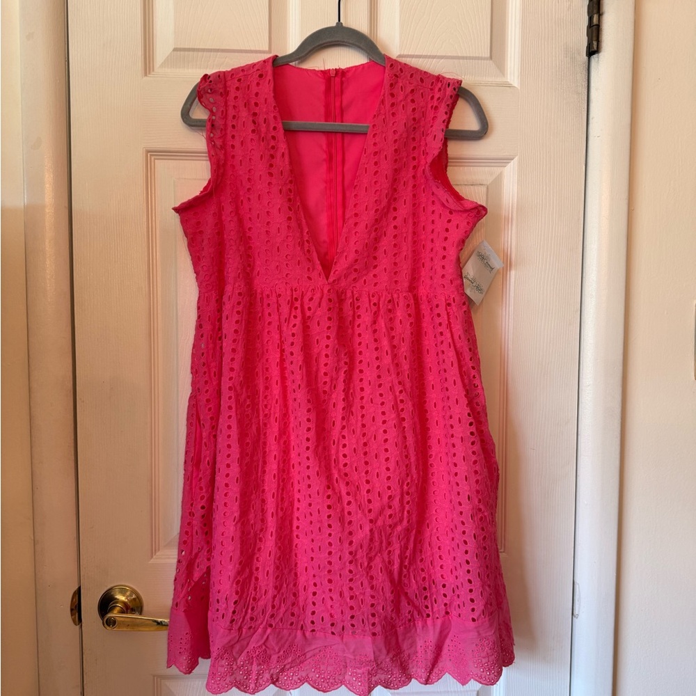 Vibrant Pink Sleeveless Romper